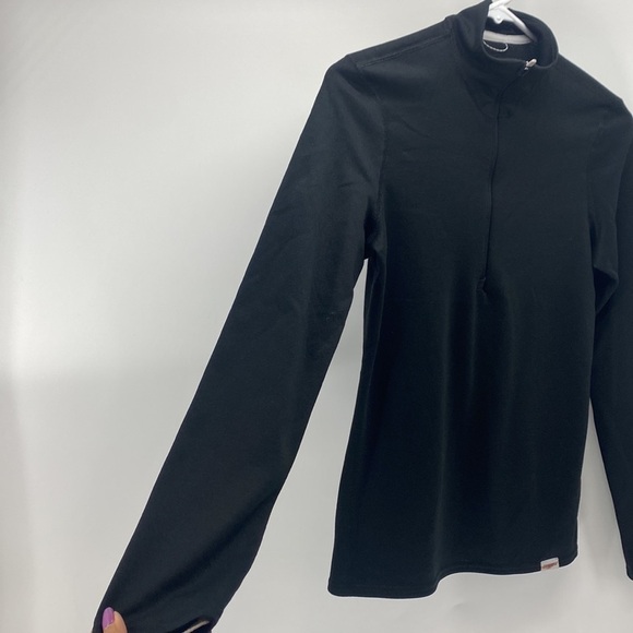 Patagonia capilene 3 lightweight polartec base layer top black Gorpcore ski base - Picture 5 of 6